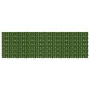 vidaXL Erkély képernyő levelekkel Zöld 500 x 150 cm