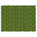 vidaXL Erkély képernyő levelekkel Zöld és Sárga 200 x 150 cm