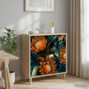 vidaXL Széf LOCHEM Sonoma 69 x 33 x 75 cm Szerelt Fa