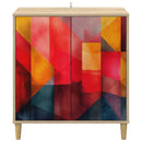 vidaXL Széf HEESCH Sonoma 69 x 33 x 75 cm Szerelt Fa