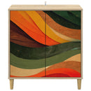 vidaXL Széf BONN Sonoma 69 x 33 x 75 cm Szerelt Fa