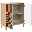 vidaXL Széf ESSEN Sonoma 69 x 33 x 75 cm Szerelt Fa