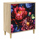 vidaXL Széf KIEL Sonoma 69 x 33 x 75 cm Szerelt Fa