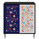 vidaXL Széf MAINZ Fekete Tölgy 69 x 33 x 76 cm Szerelt Fa