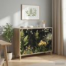 vidaXL Széf RHENEN Sonoma 102 x 33 x 75 cm Szerelt Fa