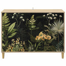 vidaXL Széf RHENEN Sonoma 102 x 33 x 75 cm Szerelt Fa