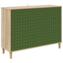 vidaXL Széf GELEEN Sonoma 102 x 33 x 75 cm Szerelt Fa