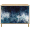 vidaXL Széf RAALTE Sonoma 102 x 33 x 75 cm Szerelt Fa