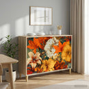 vidaXL Széf GENNEP Sonoma 102 x 33 x 75 cm Szerelt Fa