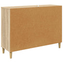 vidaXL Széf HEESCH Sonoma 102 x 33 x 75 cm Szerelt Fa