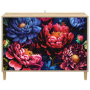 vidaXL Széf KIEL Sonoma 102 x 33 x 75 cm Szerelt Fa