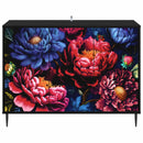 vidaXL Széf KIEL Fekete Tölgy 102 x 33 x 76 cm Szerelt Fa