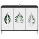 vidaXL Széf HANAU Fekete Tölgy 102 x 33 x 76 cm Szerelt Fa