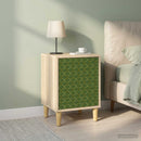 vidaXL Éjjeliszekrény GELEEN 2 db Sonoma Tölgy 36 x 33 x 50 cm