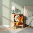 vidaXL Éjjeliszekrény GENNEP 2 db Sonoma Tölgy 36 x 33 x 50 cm