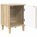 vidaXL Éjjeliszekrény OMMEN 2 db Sonoma Tölgy 36 x 33 x 50 cm