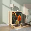 vidaXL Éjjeliszekrény ZAANDAM 2 db Sonoma Tölgy 36 x 33 x 50 cm