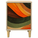 vidaXL Éjjeliszekrény BONN 2 db Sonoma Tölgy 36 x 33 x 50 cm