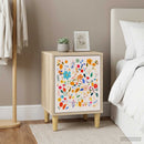 vidaXL Éjjeliszekrény MAINZ 2 db Sonoma Tölgy 36 x 33 x 50 cm