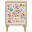 vidaXL Éjjeliszekrény MAINZ 2 db Sonoma Tölgy 36 x 33 x 50 cm