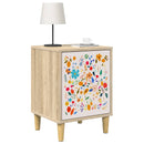 vidaXL Éjjeliszekrény MAINZ 2 db Sonoma Tölgy 36 x 33 x 50 cm