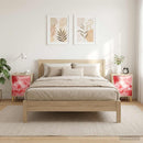 vidaXL Éjjeliszekrény AACHEN 2 db Sonoma Tölgy 36 x 33 x 50 cm