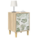 vidaXL Éjjeliszekrény GOTHA 2 db Sonoma Tölgy 36 x 33 x 50 cm
