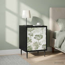 vidaXL Éjjeliszekrény GOTHA 2 db Fekete Tölgy 36 x 33 x 51 cm