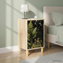 vidaXL Éjjeliszekrény RHENEN 2 db Sonoma Tölgy 36 x 33 x 60 cm