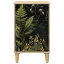 vidaXL Éjjeliszekrény RHENEN 2 db Sonoma Tölgy 36 x 33 x 60 cm