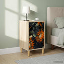 vidaXL Éjjeliszekrény LOCHEM 2 db Sonoma Tölgy 36 x 33 x 60 cm