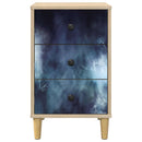 vidaXL Éjjeliszekrény RAALTE 2 db Sonoma Tölgy 36 x 33 x 60 cm