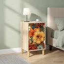 vidaXL Éjjeliszekrény GENNEP 2 db Sonoma Tölgy 36 x 33 x 60 cm