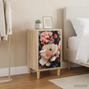 vidaXL Éjjeliszekrény BORNE 2 db Sonoma Tölgy 36 x 33 x 60 cm