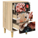 vidaXL Éjjeliszekrény BORNE 2 db Sonoma Tölgy 36 x 33 x 60 cm