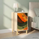 vidaXL Éjjeliszekrény BONN 2 db Sonoma Tölgy 36 x 33 x 60 cm