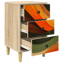 vidaXL Éjjeliszekrény BONN 2 db Sonoma Tölgy 36 x 33 x 60 cm