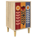 vidaXL Éjjeliszekrény ESSEN Sonoma Tölgy 36 x 33 x 60 cm Szerelt Fa