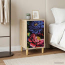 vidaXL Éjjeliszekrény KIEL 2 db Sonoma Tölgy 36 x 33 x 60 cm