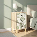 vidaXL Éjjeliszekrény GOTHA 2 db Sonoma Tölgy 36 x 33 x 60 cm