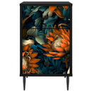 vidaXL Éjjeliszekrény LOCHEM 2 db Fekete Tölgy 36 x 33 x 61 cm