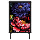 vidaXL Éjjeliszekrény KIEL 2 db Fekete Tölgy 36 x 33 x 61 cm