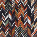 vidaXL Fiókos szekrény OMMEN Geometrikus minta 66 x 36,5 x 75 cm