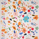 vidaXL Fiókos szekrény MAINZ Virágos minta 66 x 36,5 x 75 cm Sonoma