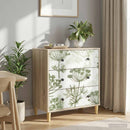 vidaXL Fiókos szekrény GOTHA Zöld fafestmény 66 x 36,5 x 75 cm Sonoma