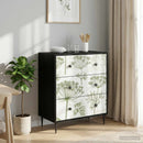 vidaXL Fiókos szekrény GOTHA Zöld fafestmény 66 x 36,5 x 76 cm