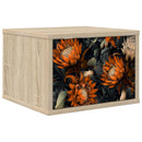 vidaXL Fali éjjeli szekrény LOCHEM Sonoma Tölgy 36 x 33 x 25 cm