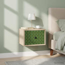 vidaXL Fali éjjeli szekrény GELEEN 2 db Sonoma Tölgy 36 x 33 x 25 cm