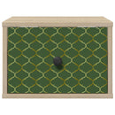 vidaXL Fali éjjeli szekrény GELEEN 2 db Sonoma Tölgy 36 x 33 x 25 cm