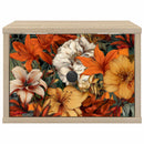 vidaXL Fali éjjeli szekrény GENNEP 2 db Sonoma Tölgy 36 x 33 x 25 cm